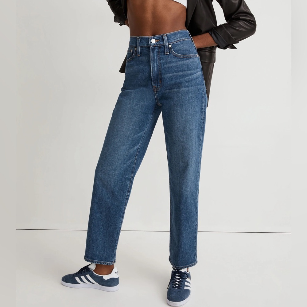 The Perfect Vintage Straight Jean in Mayfield Wash Size 26